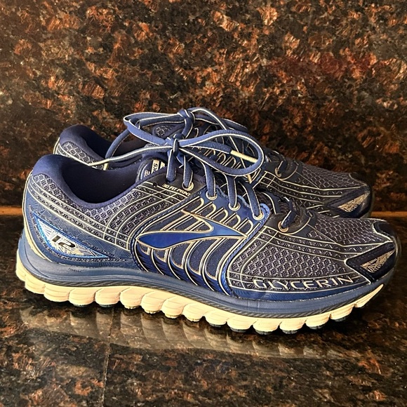 Brooks glycerin 12 3D PRINT running shoes WIDE